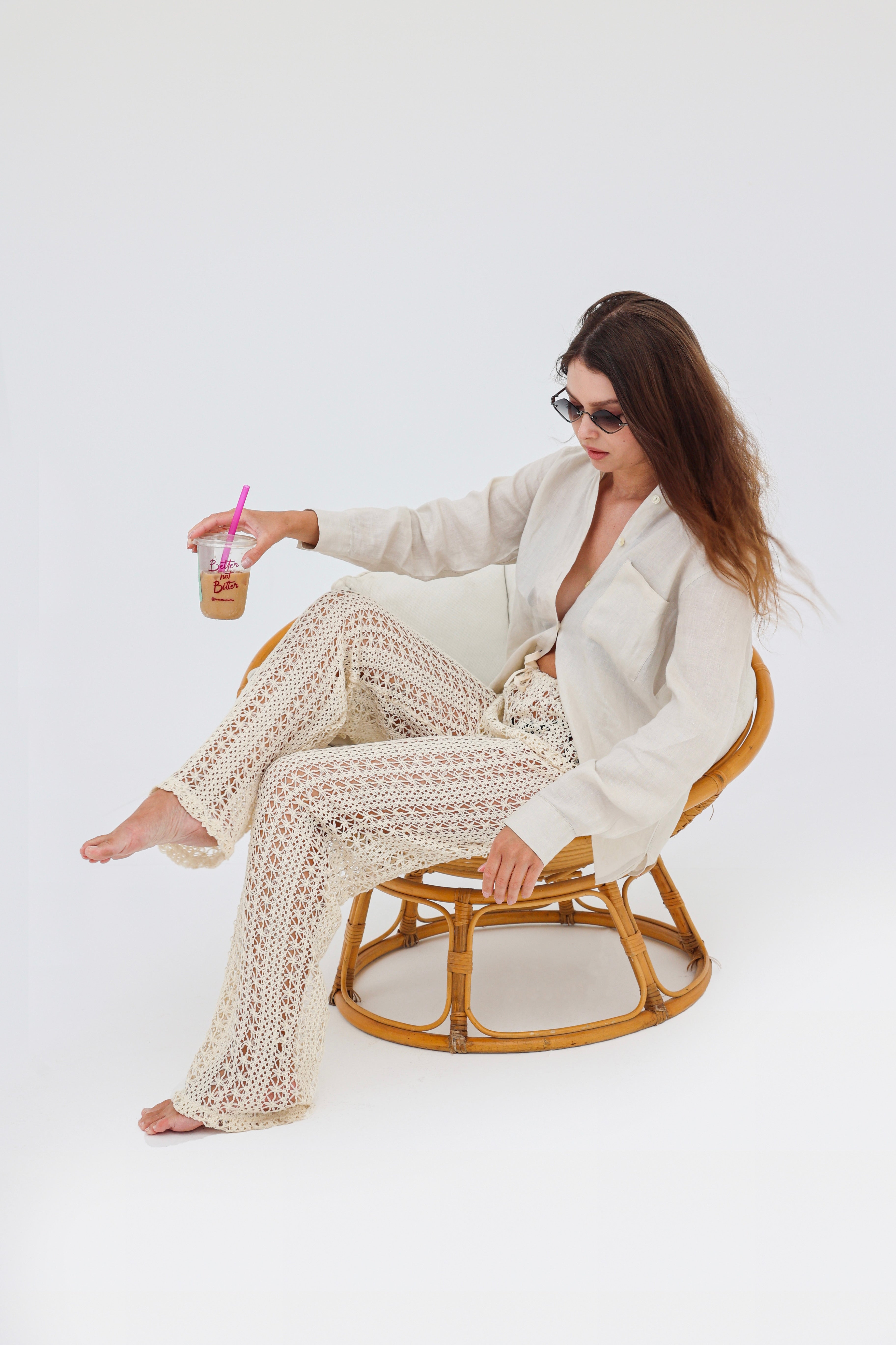 Nerz Crochet Pants