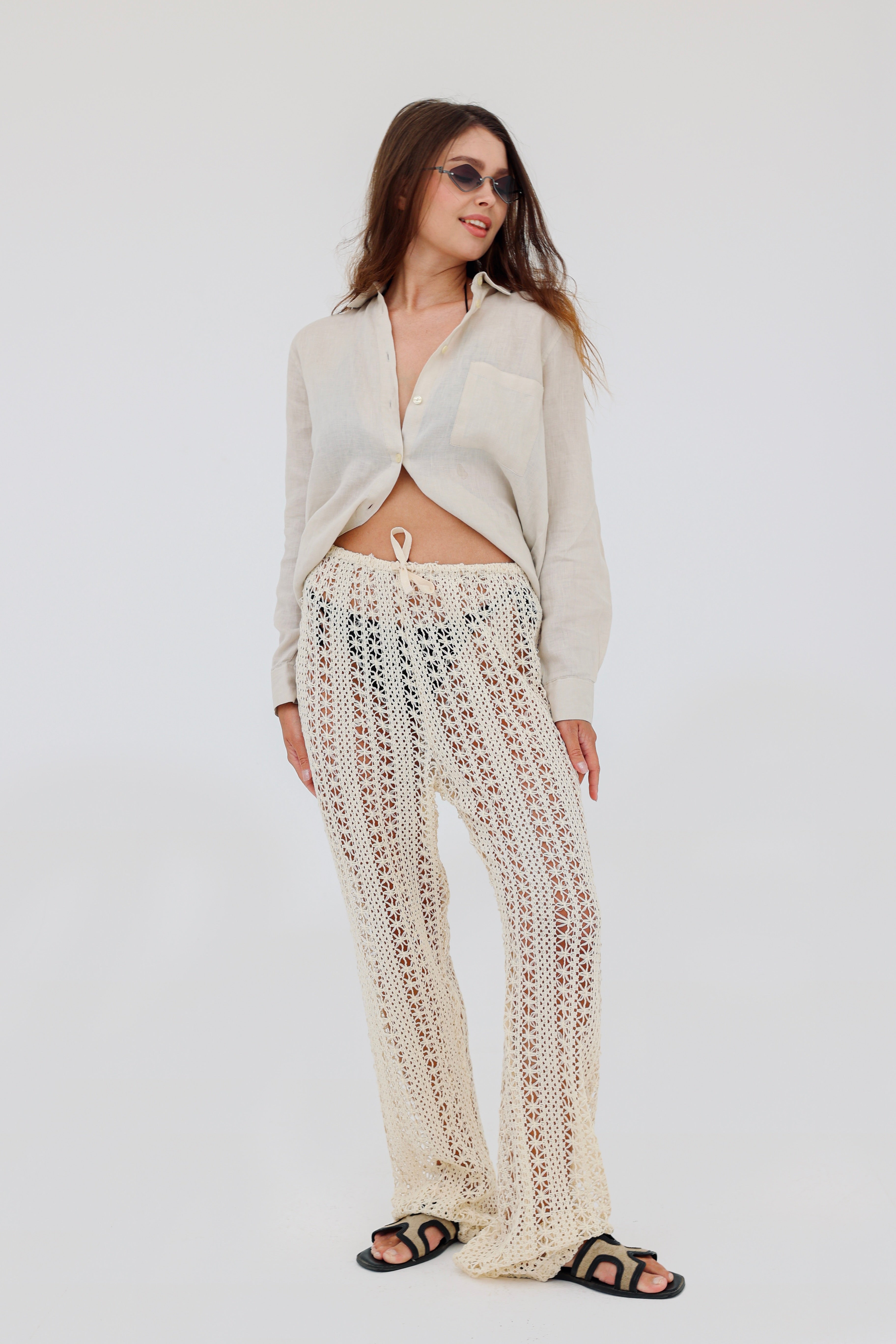 Nerz Crochet Pants