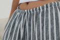 Remal stripped ketan pant Gary